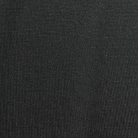Polyester Stretch Jersey Knit Fabric, 180 gsm, 185 cm — Black
