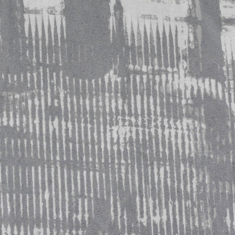 Grey Abstract Knit, Cotton-Poly