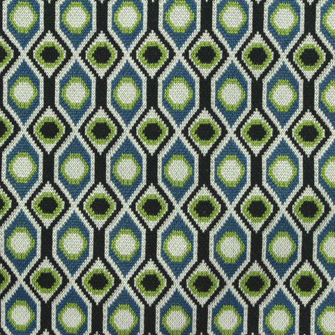 Jacquard Polyester Viscose Stretch Ponte Knit Fabric, 350 gsm, 140 cm — Multi