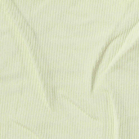 Pale Lime Rib Knit