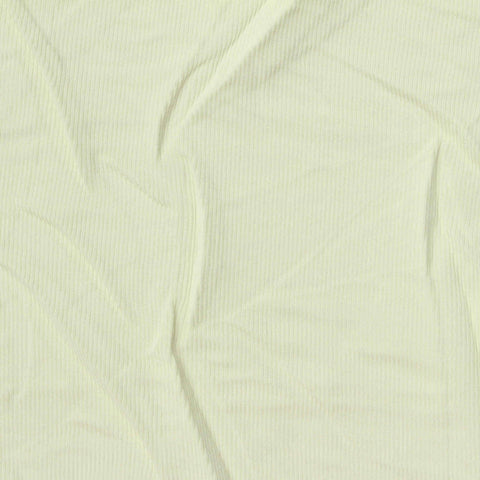 Pale Lime Rib Knit