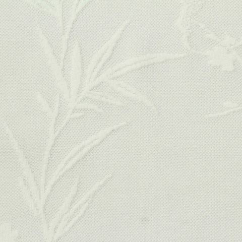 White Tone-on-Tone Jacquard, Polyester, 180 gsm, 160 cm