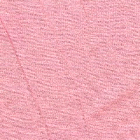 Pink Marl Jersey Knit, Viscose-Poly, 185 gsm
