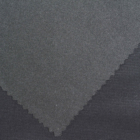 Polyester Stretch Ponte Knit Fabric, 330 gsm, 150 cm — Grey