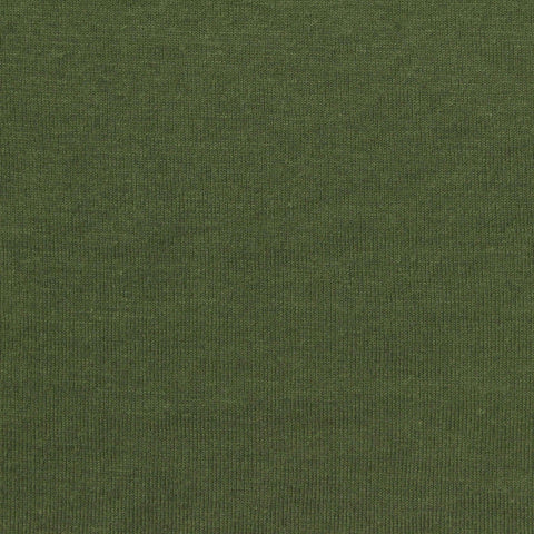 Polyester Cotton Jersey Knit Fabric, 140 gsm, 160 cm — Green