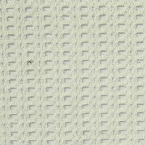 Plaid Polyester Stretch Knit Fabric, 300 gsm, 165 cm — White