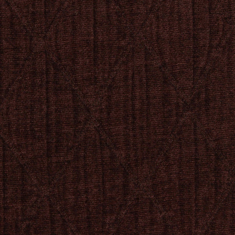 Jacquard 100% Polyester Chenille Fabric, 325 gsm, 135 cm — Brown