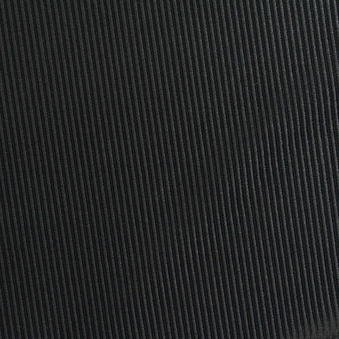 Polyester Stretch Corduroy Fabric, 280 gsm, 150 cm — Black