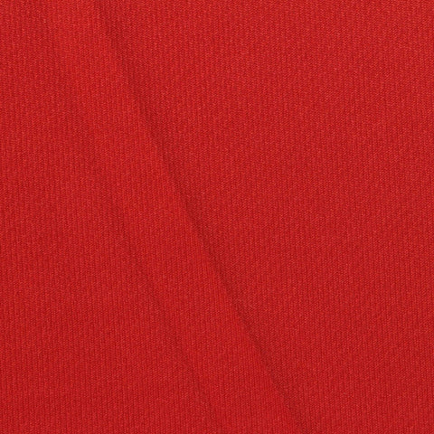 100% Polyester Birdseye Knit Fabric, 180 gsm, 150 cm — Red