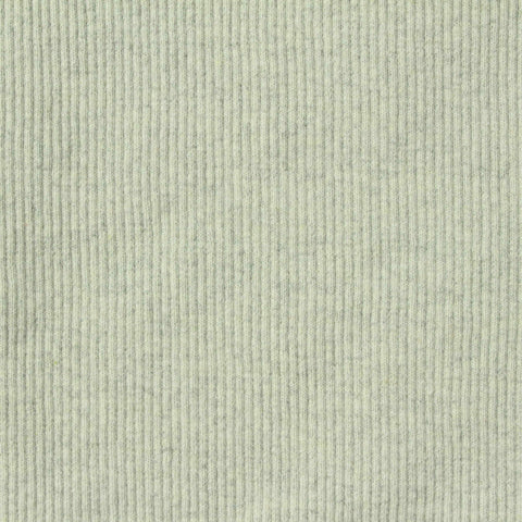 Light Grey-Green Marl Rib Knit