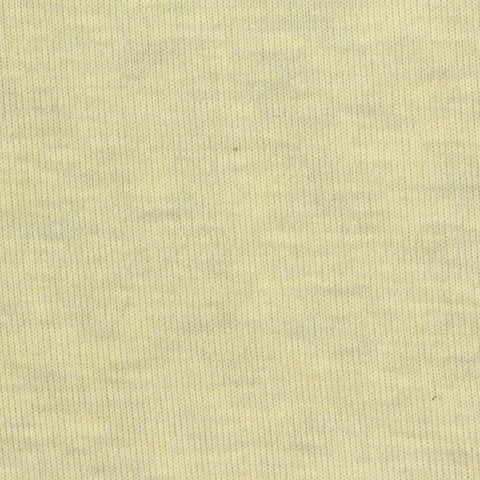 Pale Yellow Marl Jersey Knit, Poly-Viscose