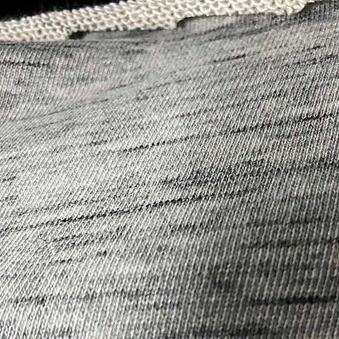 Grey Marl French Terry, Cotton, 320 gsm