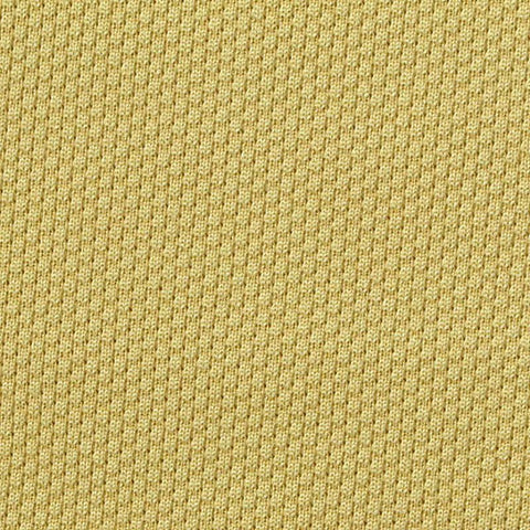 Muted Yellow Grid Waffle Knit, Polyester