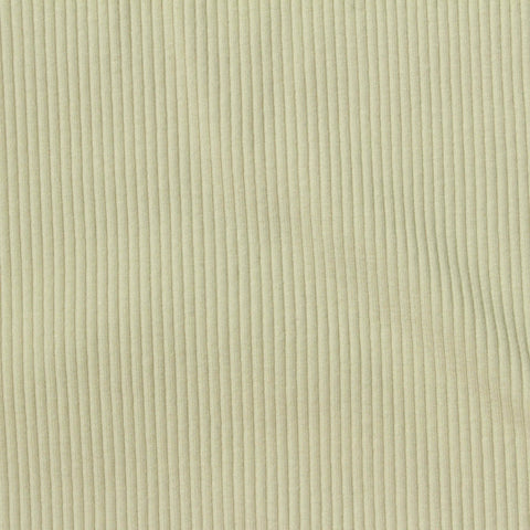 Viscose Stretch Rib Knit Fabric, 550 gsm, 115 cm — Beige