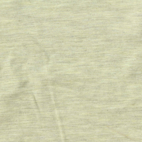 Light Yellow Heathered-Marl Jersey Knit