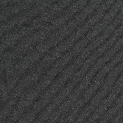 Dark Grey Marl Rib Knit, Polyester, 180 gsm, 185 cm