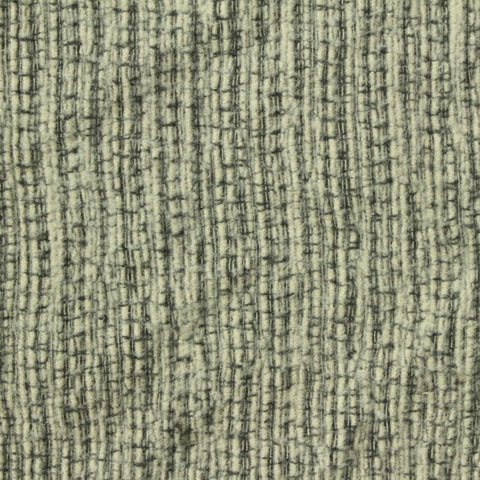 Dark Grey Grid Rib Knit, Cotton-Viscose