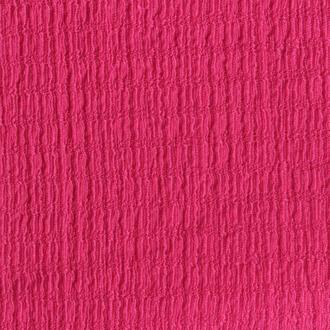 Jacquard 100% Stretch Warp Knit Fabric, 200 gsm, 150 cm — Pink