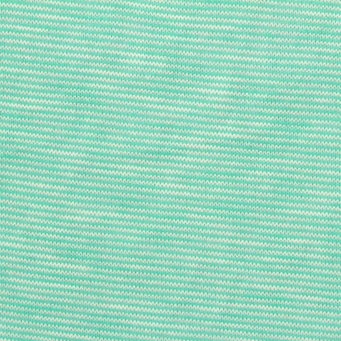 Light Green Heathered-Marl Jersey Knit, Poly-Cotton
