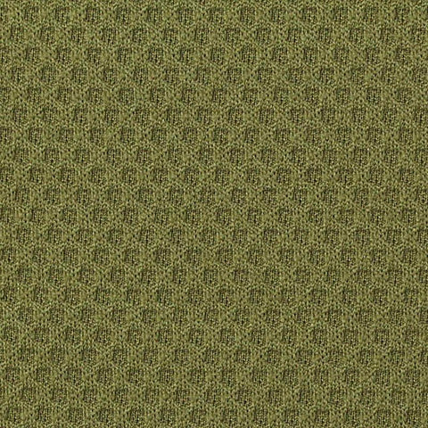 Olive Small-Honeycomb Waffle Knit, Polyester