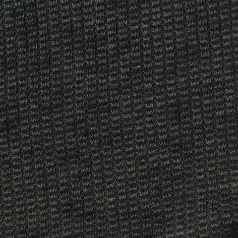 Dark Grey Marl Rib Knit, Polyester, 250 gsm, 165 cm, ref EF-259229