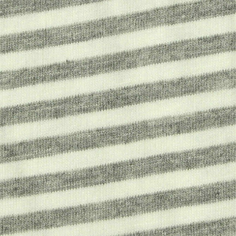 Grey Diagonal-Stripe Jersey Knit, Poly-Viscose