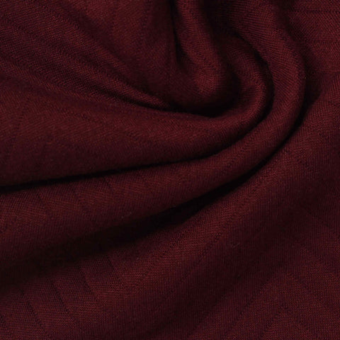 Polyester Viscose Knit Fabric, 355 gsm, 160 cm — Red