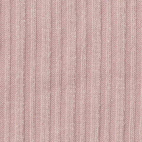 Polyester Viscose Stretch Rib Knit Fabric, 190 gsm — Pink