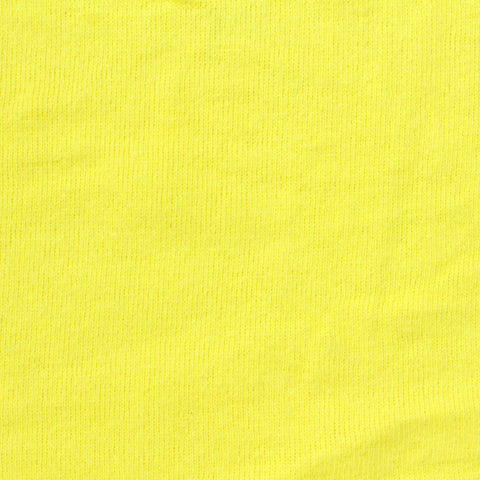 100% Cotton French Terry Fabric, 220 gsm, 180 cm — Yellow
