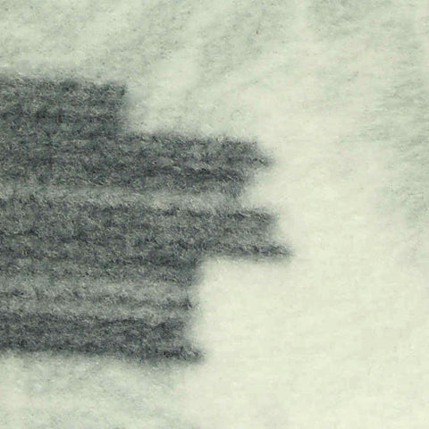Dark Grey Abstract Fleece, Polyester