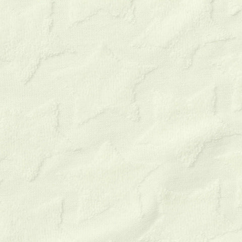 Cream Tone-on-Tone French Terry, Cotton-Poly, 220 gsm