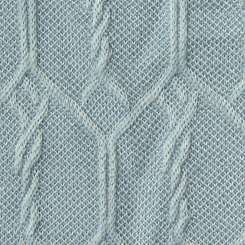 Light Blue Honeycomb Jacquard, Polyester