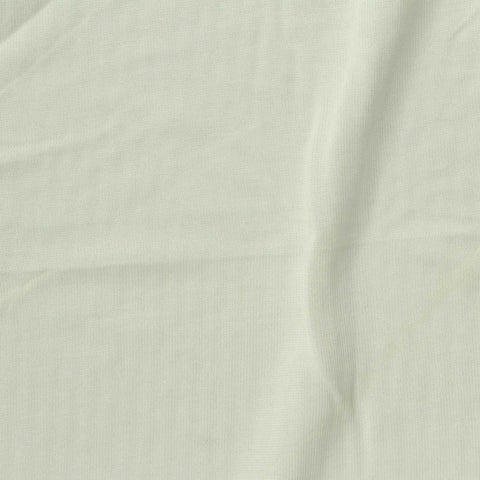 Modal Polyester Jersey Knit Fabric, 190 gsm, 165 cm — White
