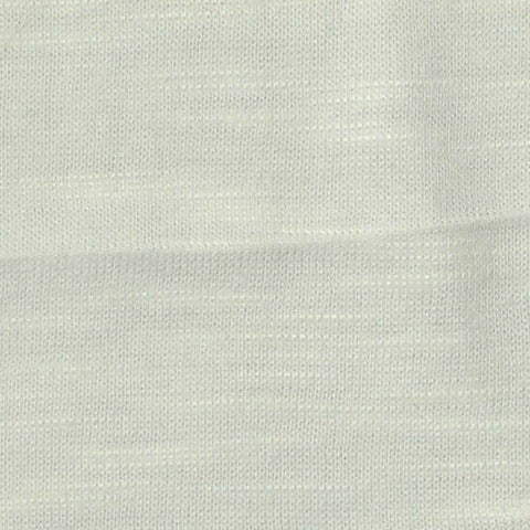 Slub 100% Polyester Jersey Knit Fabric, 140 gsm, 190 cm — White