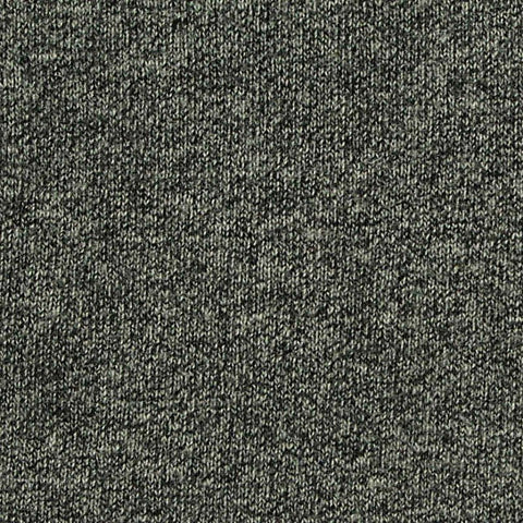 Dark Grey Marl Rib Knit, Poly-Tencel Lyocell