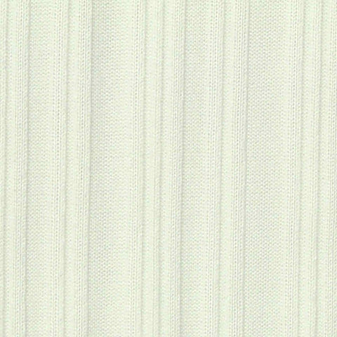 Polyester Stretch Rib Knit Fabric, 180 gsm, 145 cm — White