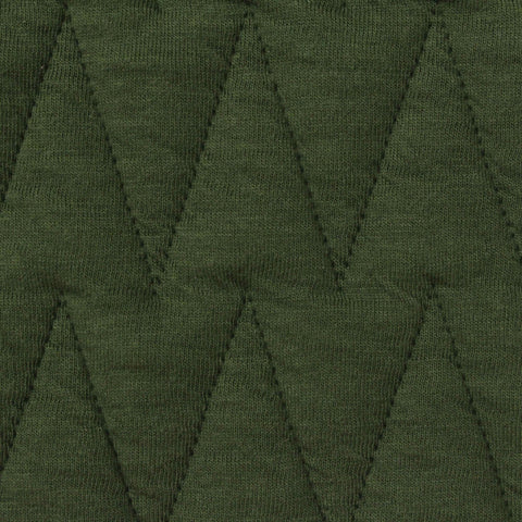 Olive Diamond Jacquard, Poly-Cotton, 440 gsm