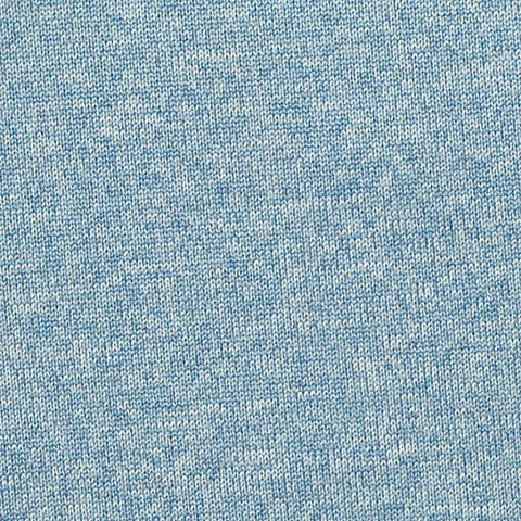 Light Blue Marl Jersey Knit, Polyester, 180 gsm