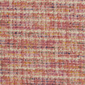 Pink Horizontal-Stripe Bouclé, Poly-Cotton, 260 gsm