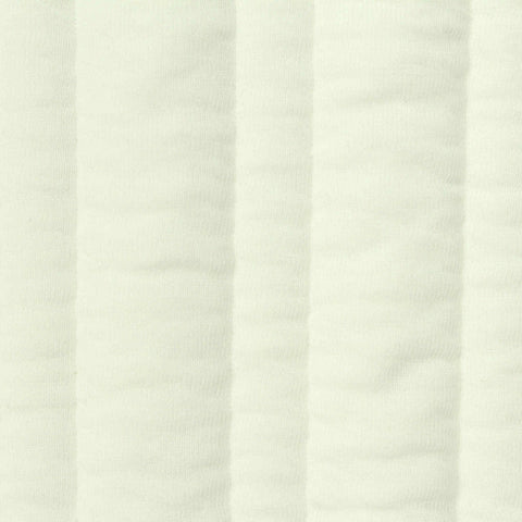 Cream Vertical-Stripe Scuba Knit, Poly-Cotton