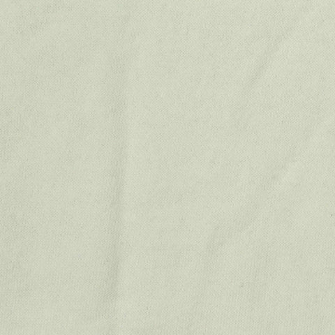 Brushed Polyester Cotton French Terry Fabric, 250 gsm, 183 cm — Green