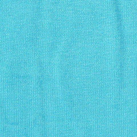 Polyester Viscose Blend Jersey Knit Fabric, 150 gsm, 158 cm — Blue