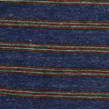 Orange Horizontal-Stripe Jersey Knit, Cotton