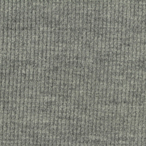 Viscose Polyester Blend Stretch Knit Fabric, 330 gsm, 185 cm — Grey