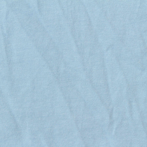 100% Cotton Jersey Knit Fabric, 160 gsm, 188 cm — Blue