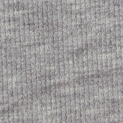 Heather Grey Marl Knit, Viscose-Poly, 280 gsm, 185 cm, ref EF-261098
