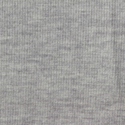Heather Grey Marl Knit, Viscose-Poly, 280 gsm, 185 cm, ref EF-261099