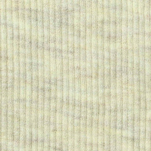 Light Beige Marl Rib Knit, Viscose