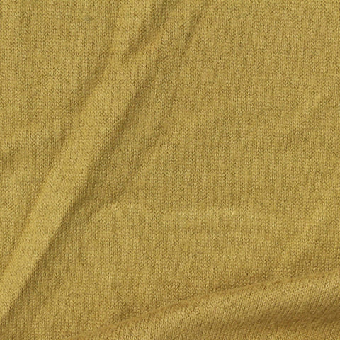 Viscose Polyester Stretch Chunky Knit Fabric, 290 gsm, 165 cm — Khaki