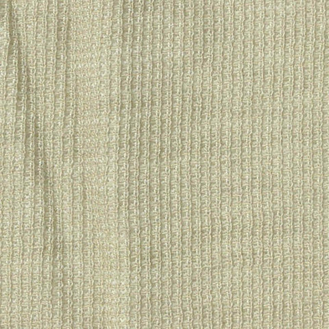 Polyester Linen Blend Waffle Knit Fabric, 203 gsm, 161 cm — Khaki